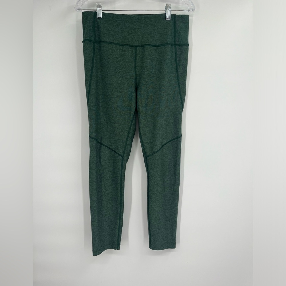 Outdoor Voices Women's Size L Hunter Green 7/8 Warmup Leggings Pants‎